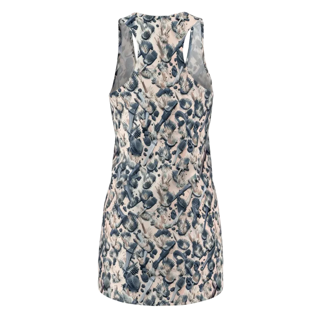 Bristle Noir on Racerback Dress — Back