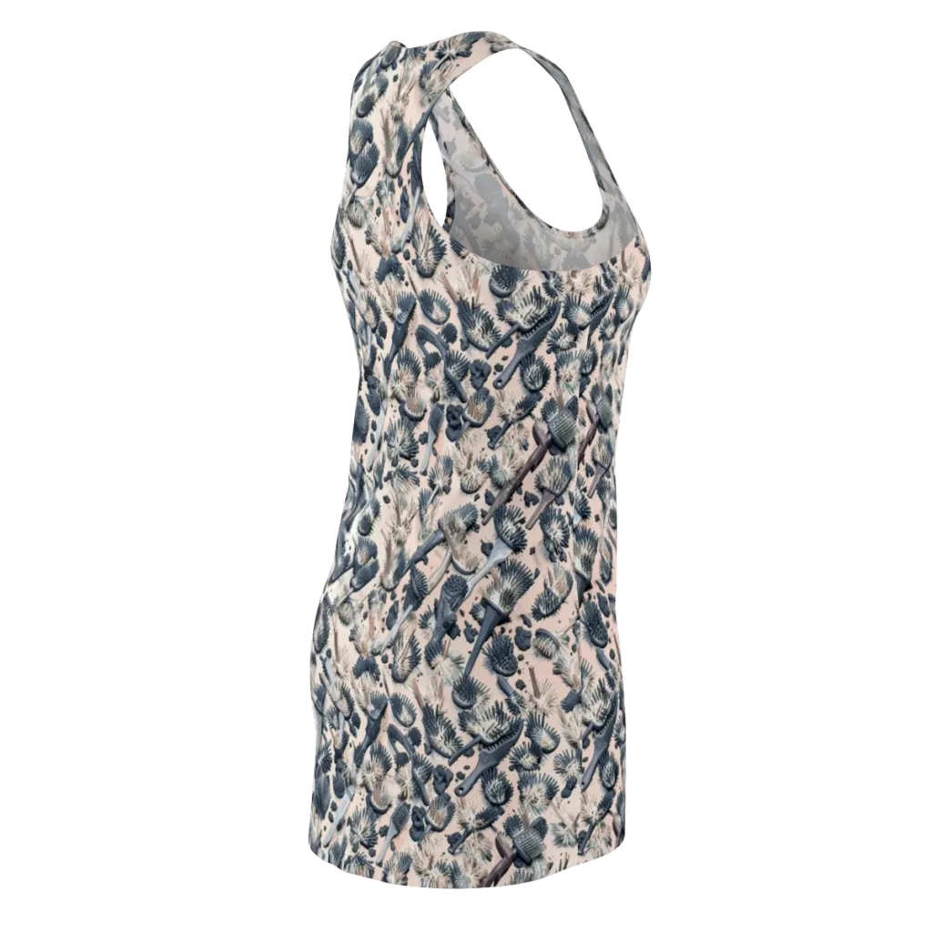 Bristle Noir on Racerback Dress — Back Side