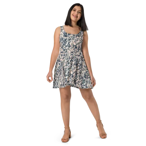 Bristle Noir on a Skater Dress