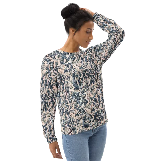 Bristle Noir on a Sweatshirt