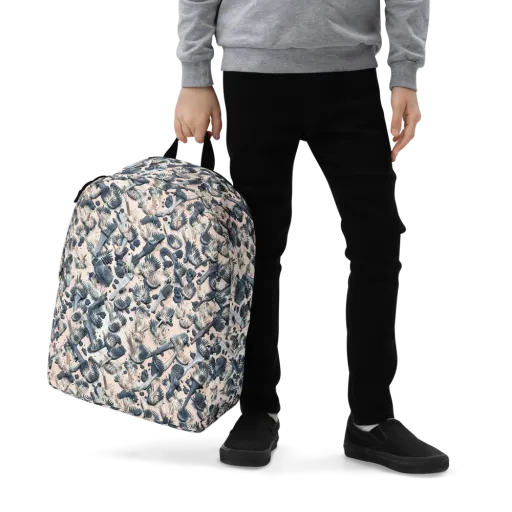 Bristle Noir on a Minimalist Backpack