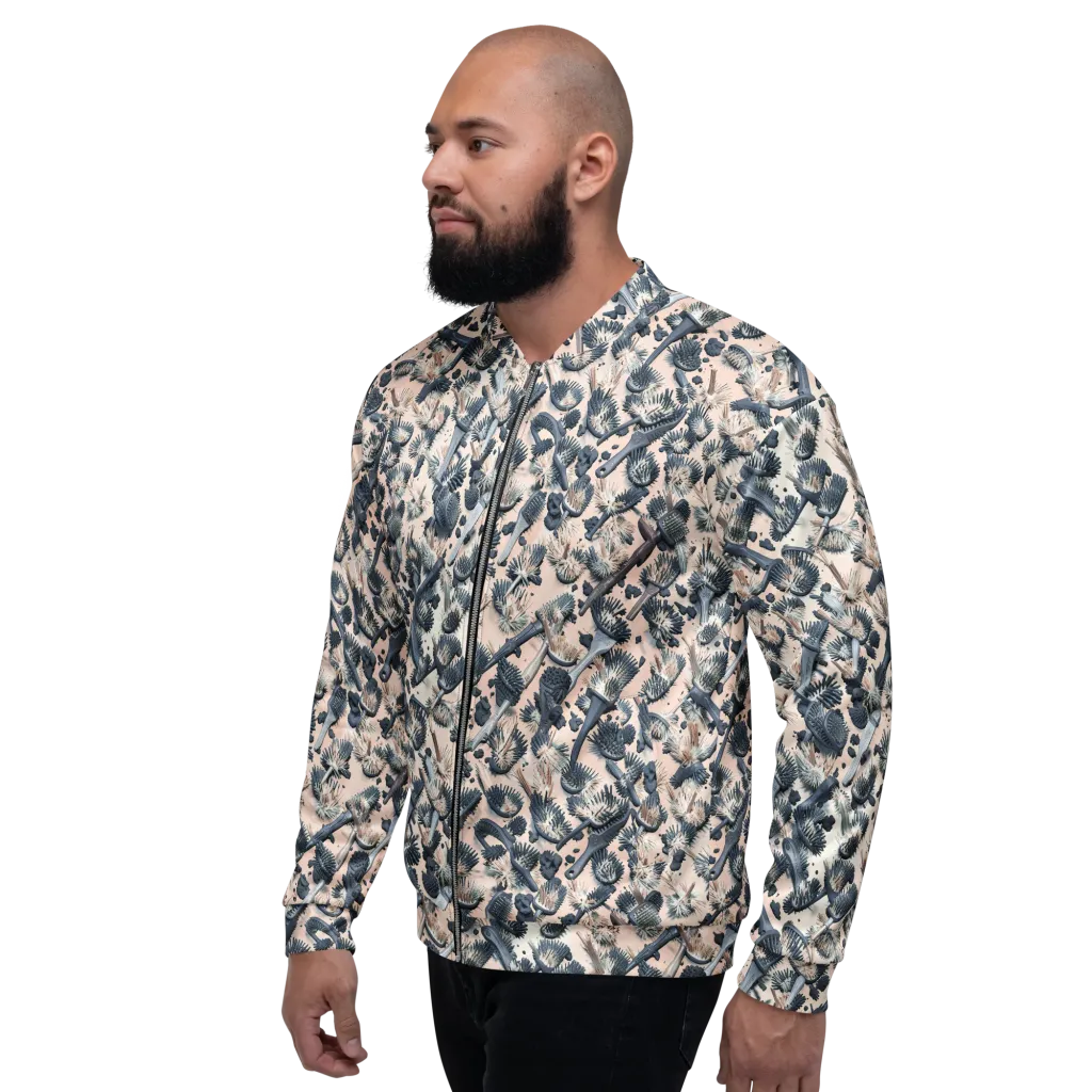 Bristle Noir on Bomber Jacket — Left