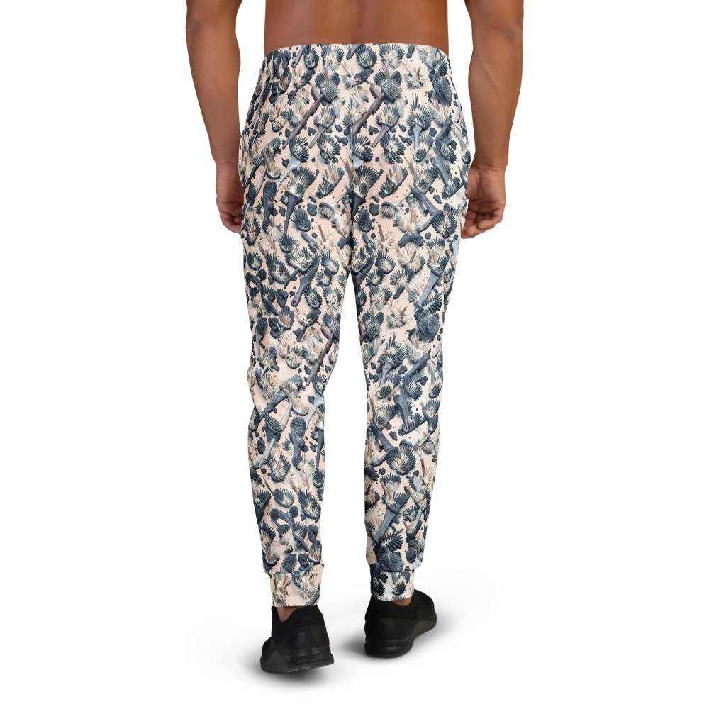 Bristle Noir on Men's Joggers — Back