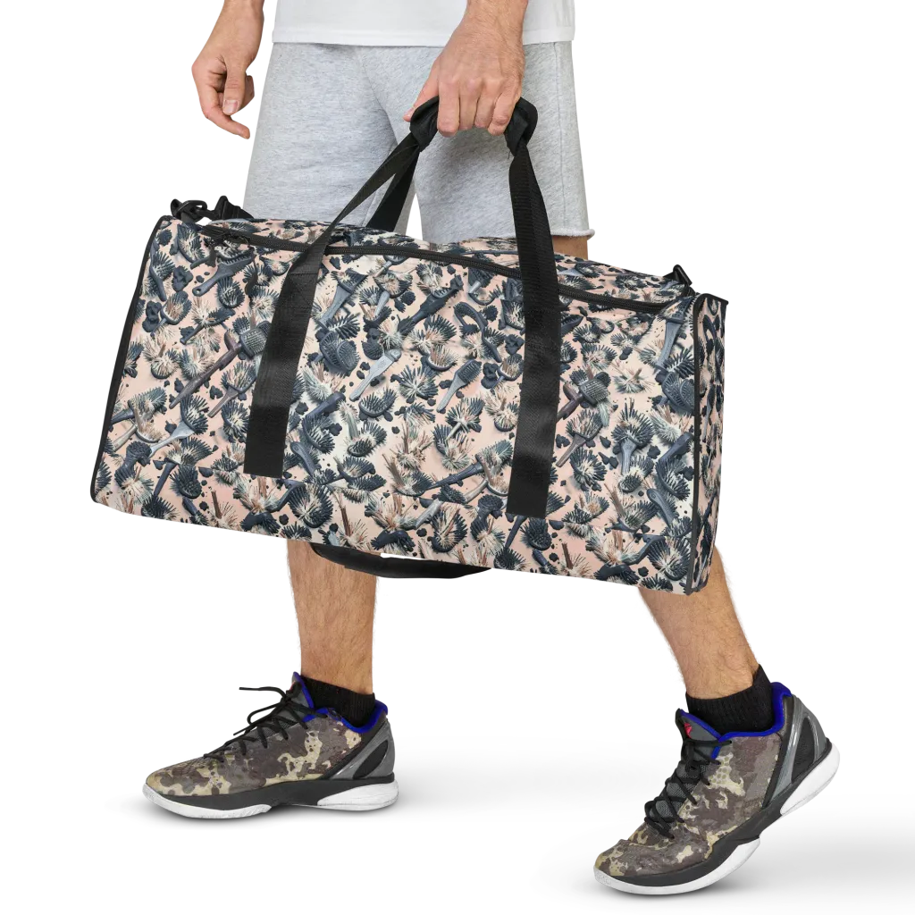 Bristle Noir on Duffle Bag — Front
