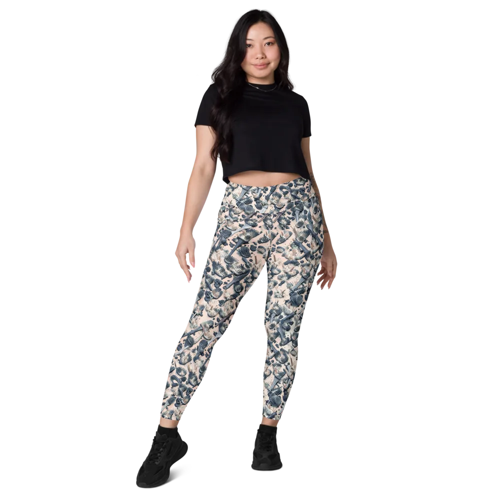 Bristle Noir on Leggings with Pockets — Front