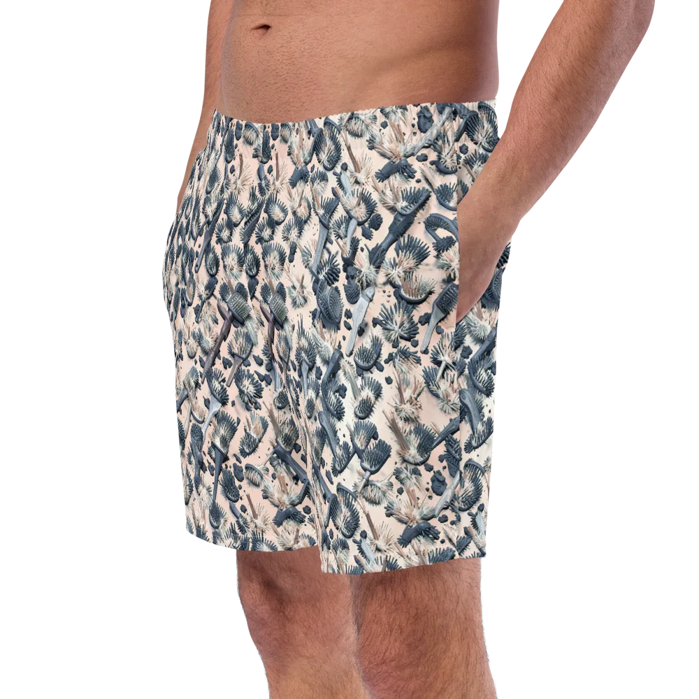 Bristle Noir on Swim Trunks — Left Front