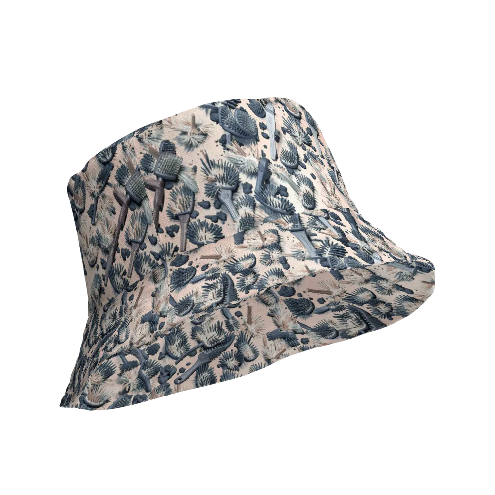 Bristle Noir on Reversible Bucket Hat — Product details Outside