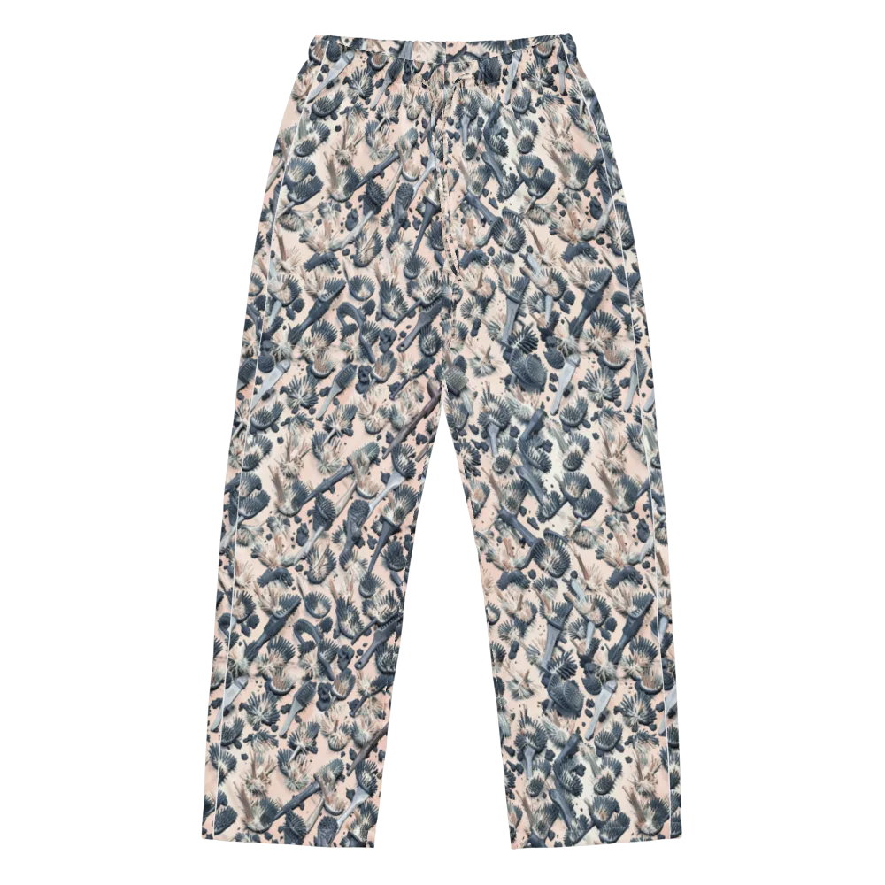 Bristle Noir on Women's Pajama Pants — Front