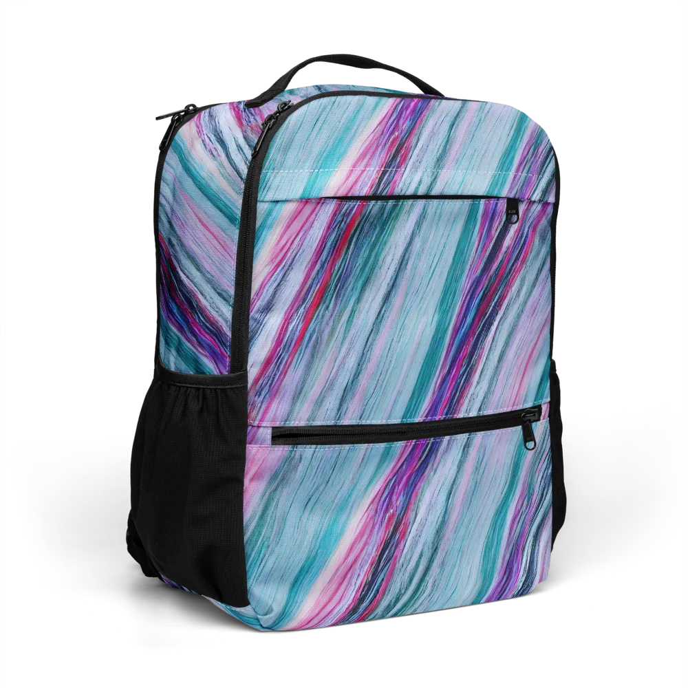 Chromatic Drift on Utility Backpack — Right Front