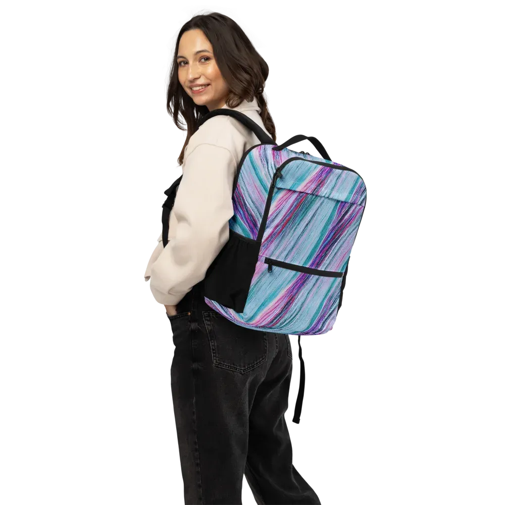 Chromatic Drift on Utility Backpack — Back