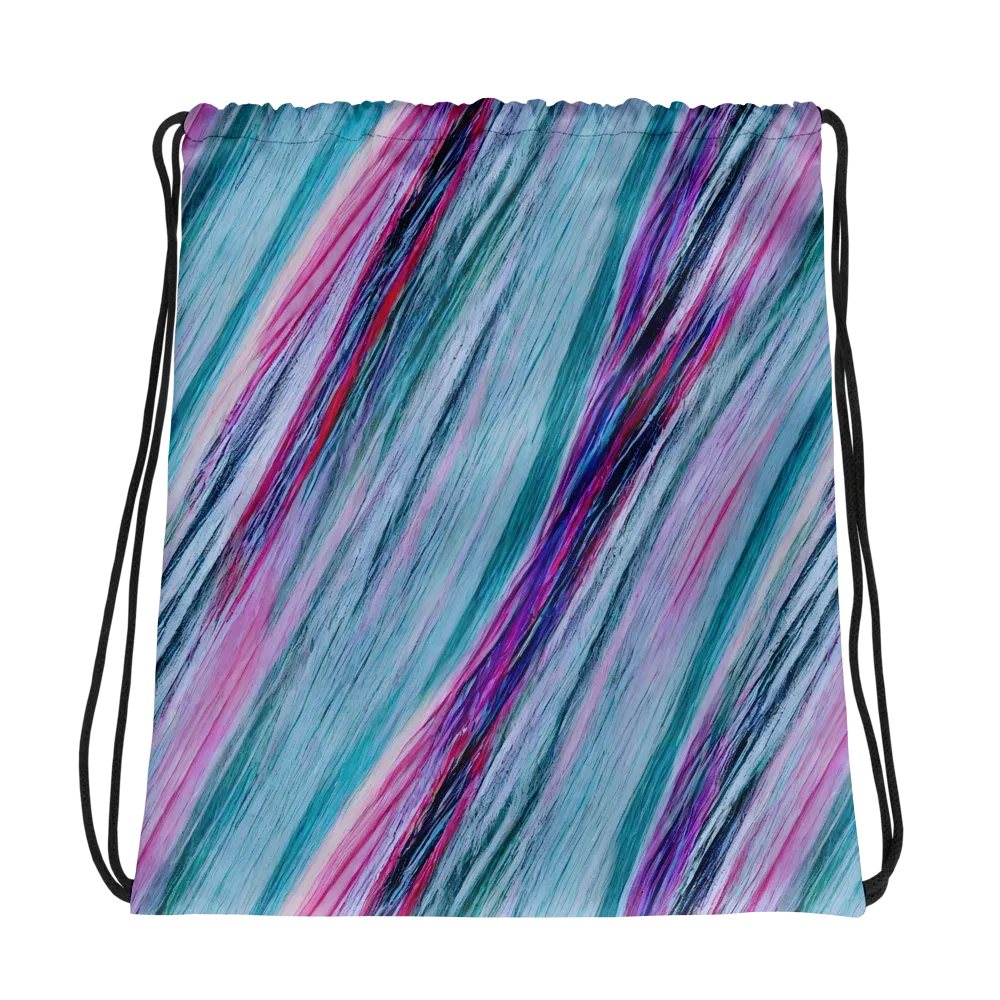 Chromatic Drift on Drawstring Bag — Photo
