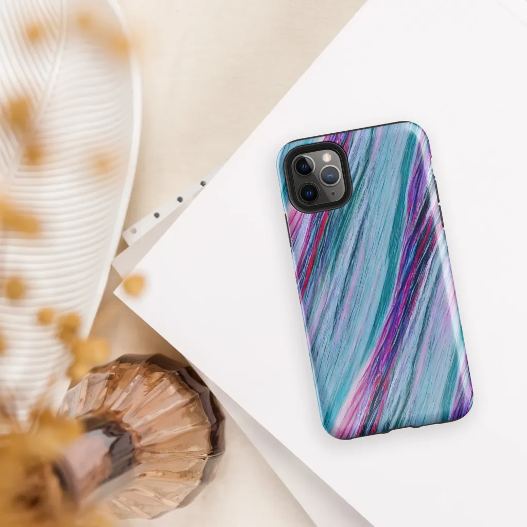 Chromatic Drift on Tough Case for iPhone® — Front