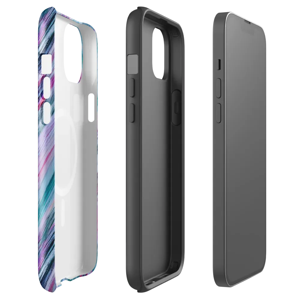 Chromatic Drift on MagSafe Tough Case for iPhone® — Front
