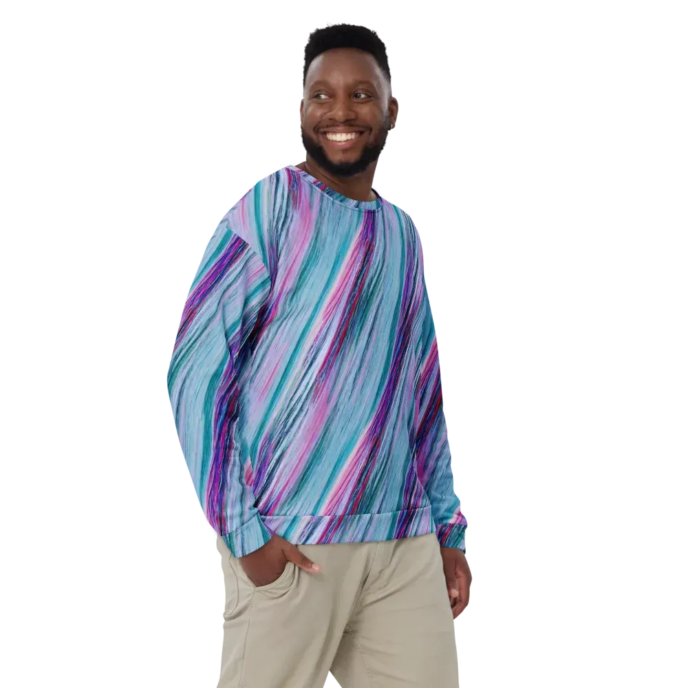 Chromatic Drift on Sweatshirt — Front
