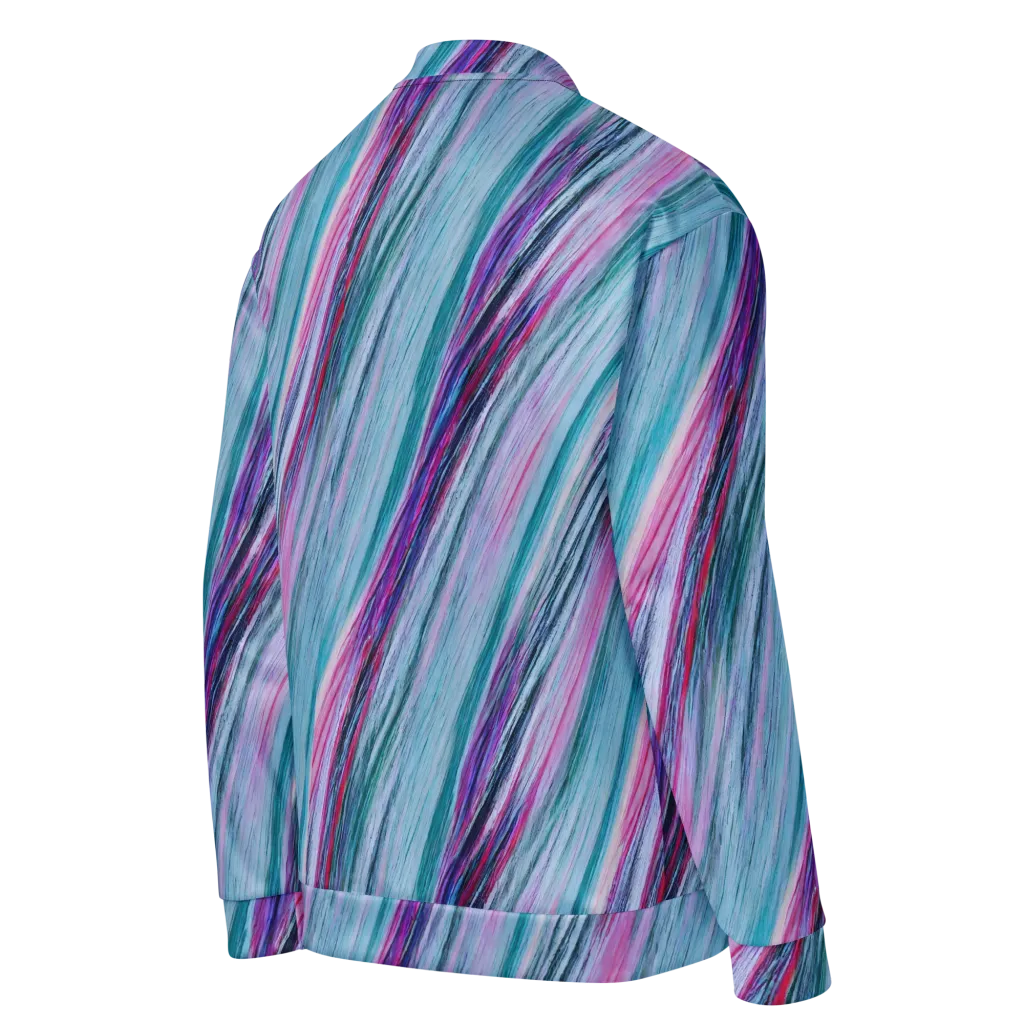 Chromatic Drift on Bomber Jacket — Right Back