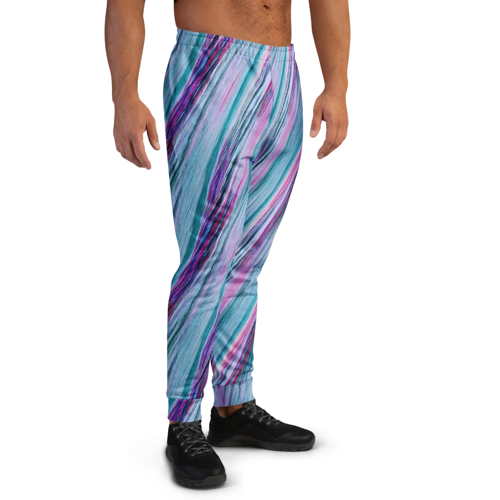 Chromatic Drift on Men's Joggers — Right