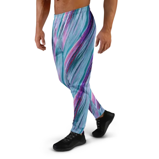 Chromatic Drift on a Men's Joggers