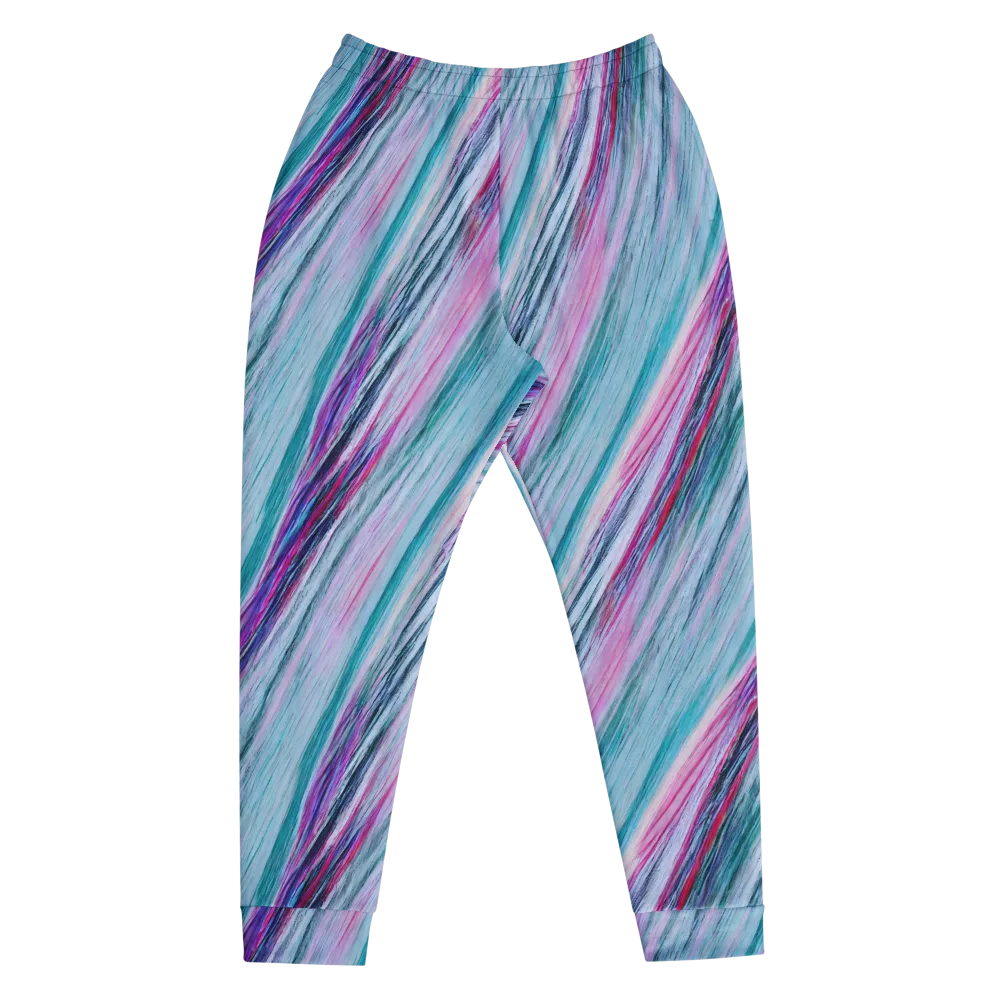Chromatic Drift on Men's Joggers — Front
