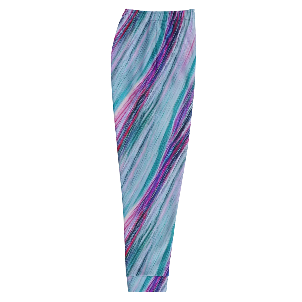 Chromatic Drift on Men's Joggers — Right