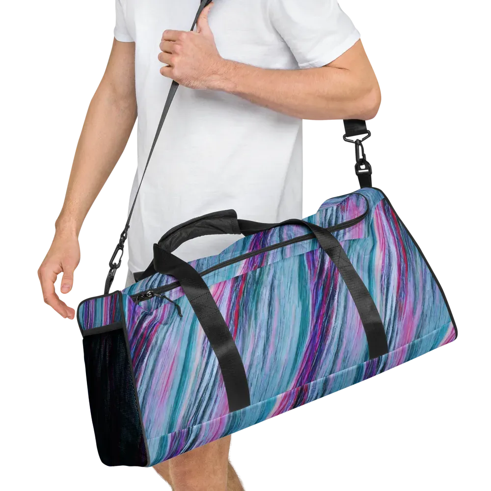Chromatic Drift on Duffle Bag — Right Front