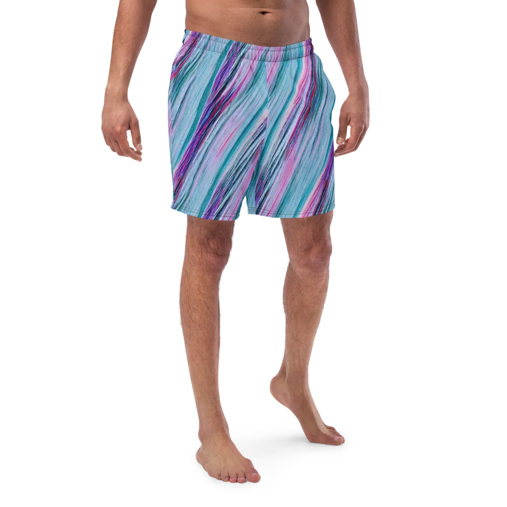 Chromatic Drift on Swim Trunks — Front