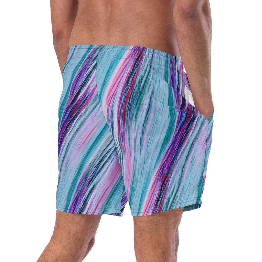 Chromatic Drift on Swim Trunks — Right Back