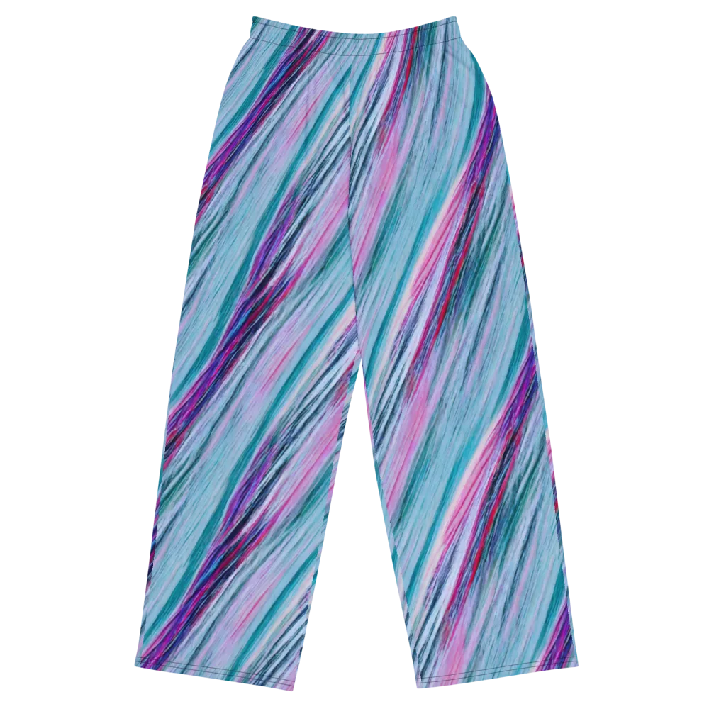 Chromatic Drift on Wide-Leg Pants — Front