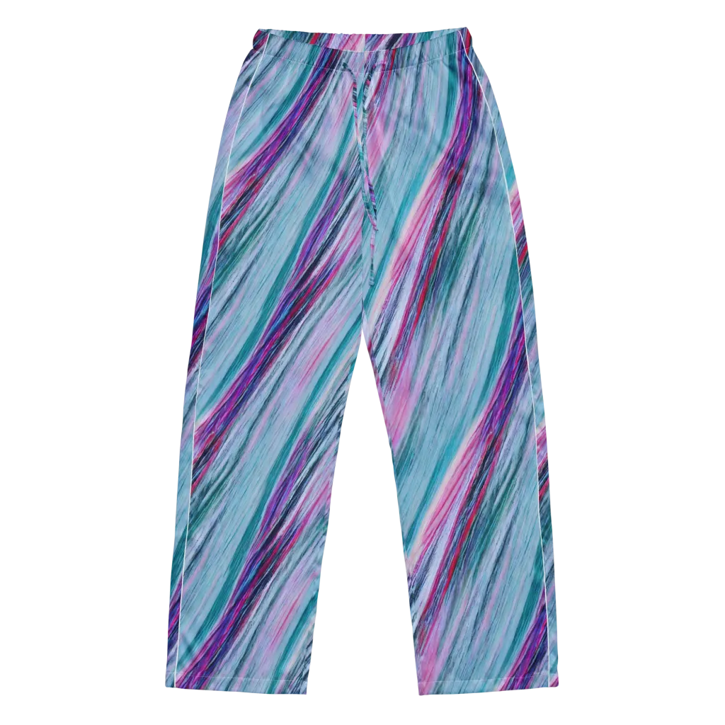 Chromatic Drift on Women's Pajama Pants — Front