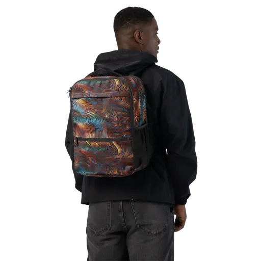 Molten Topography on a Utility Backpack