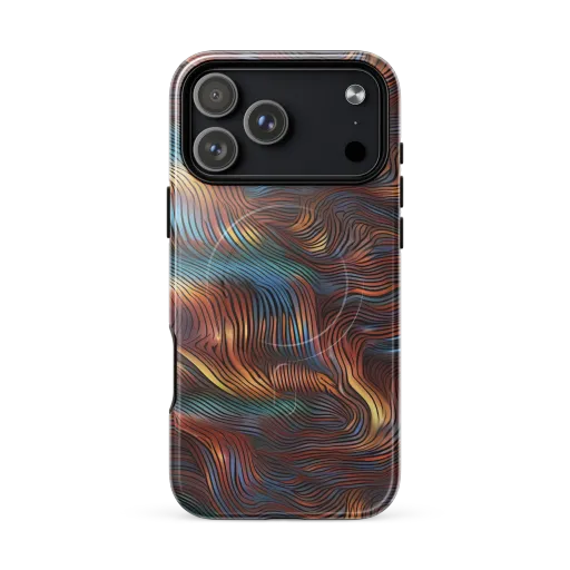 Molten Topography on a MagSafe Tough Case for iPhone®