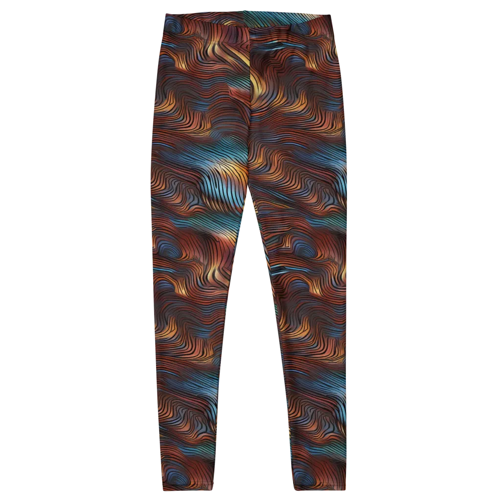 Molten Topography on Leggings — Front