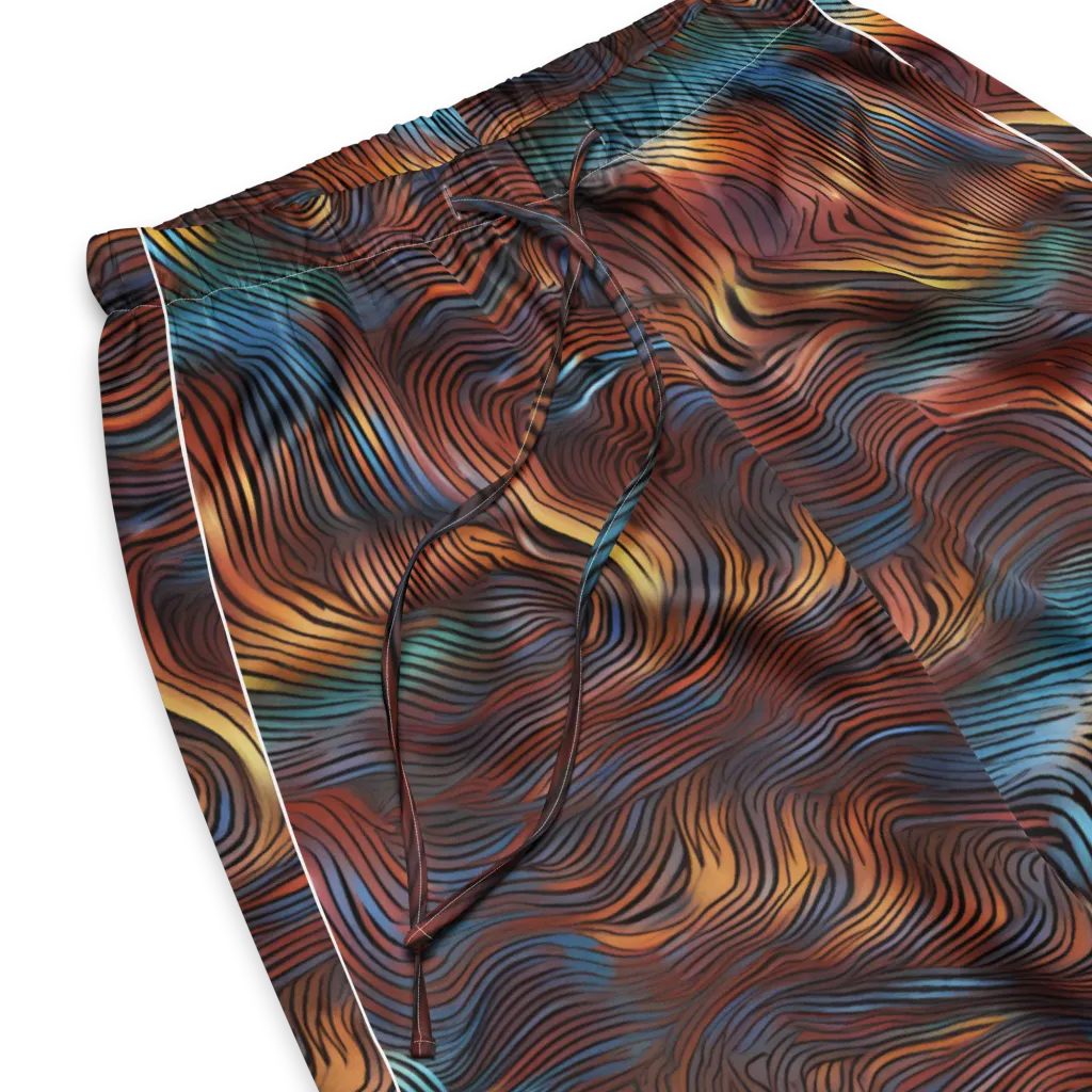 Molten Topography on Women's Pajama Pants — Product details