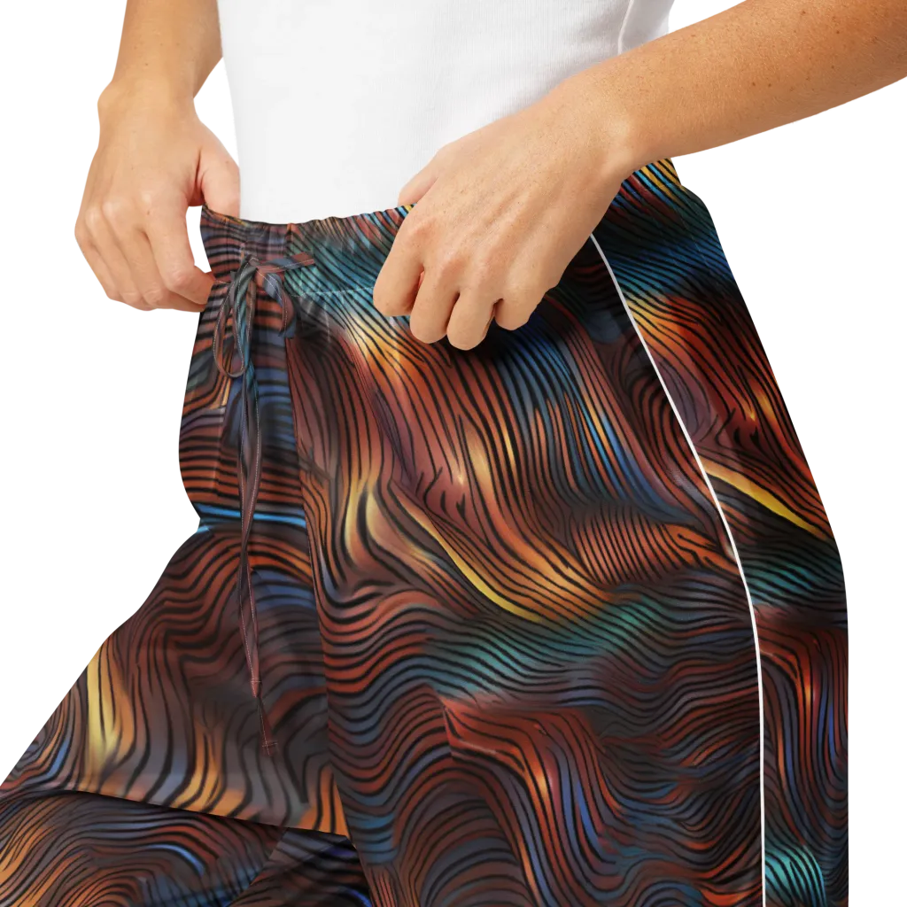 Molten Topography on Women's Pajama Pants — Product details