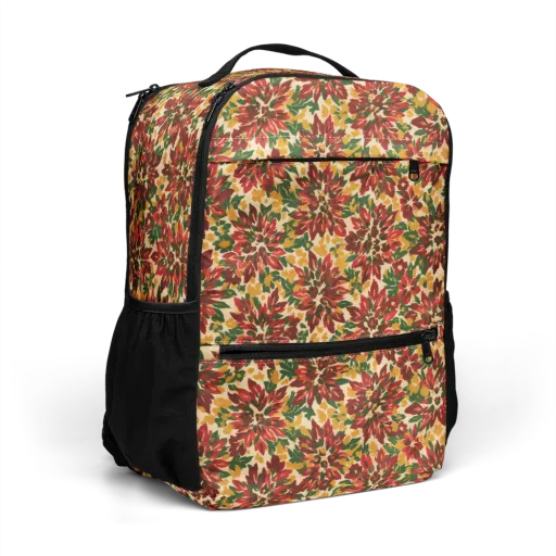 Autumn Dahlia on a Utility Backpack