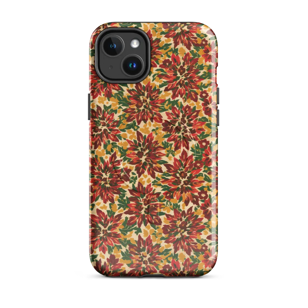 Autumn Dahlia on MagSafe Tough Case for iPhone® — Front