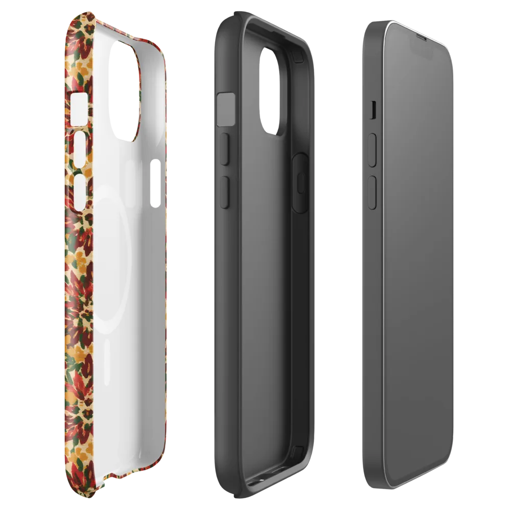 Autumn Dahlia on MagSafe Tough Case for iPhone® — Front