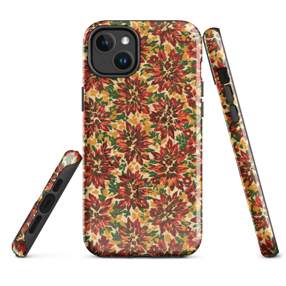 Autumn Dahlia on MagSafe Tough Case for iPhone® — Front