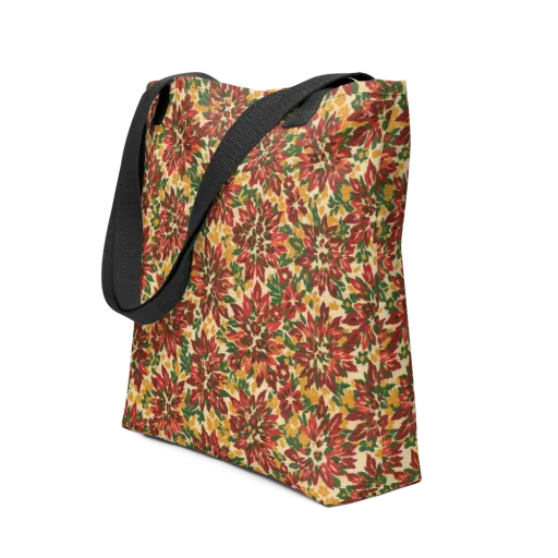 Autumn Dahlia on a Tote Bag