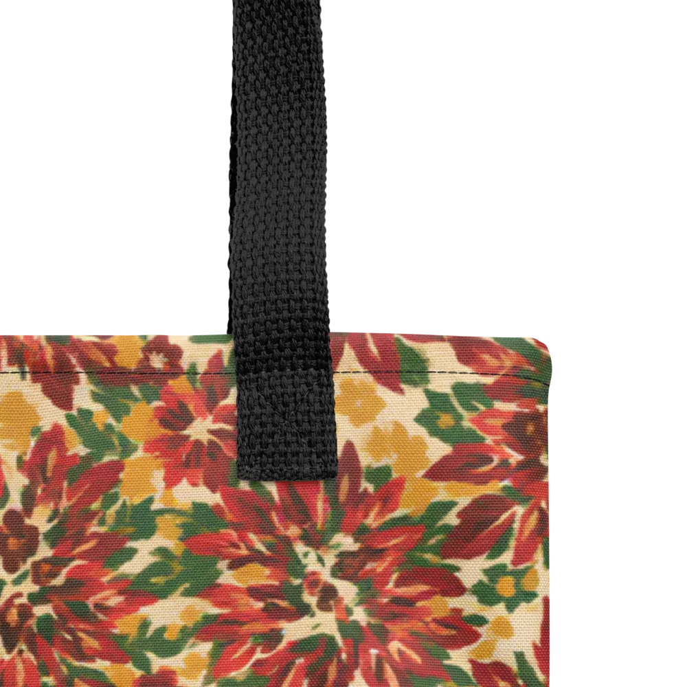 Autumn Dahlia on Tote Bag — Product details
