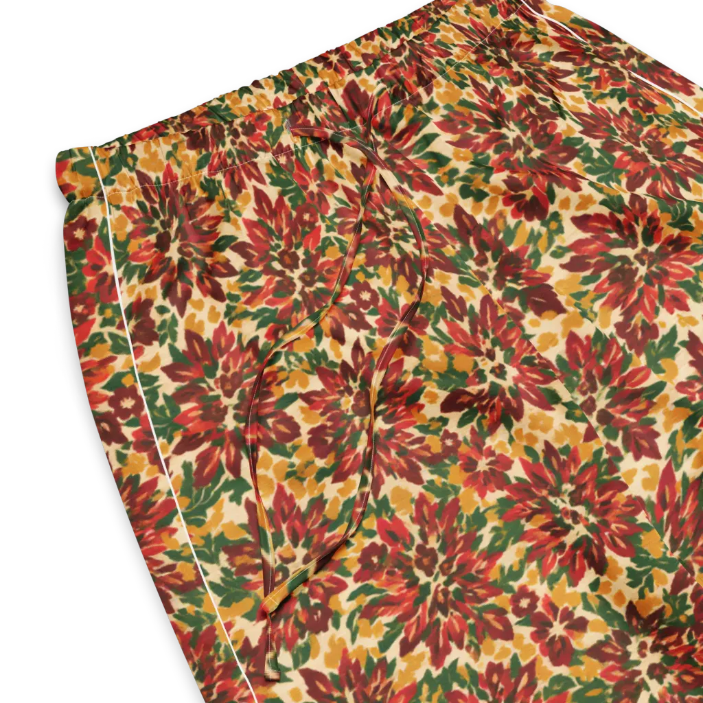 Autumn Dahlia on Women's Pajama Pants — Product details