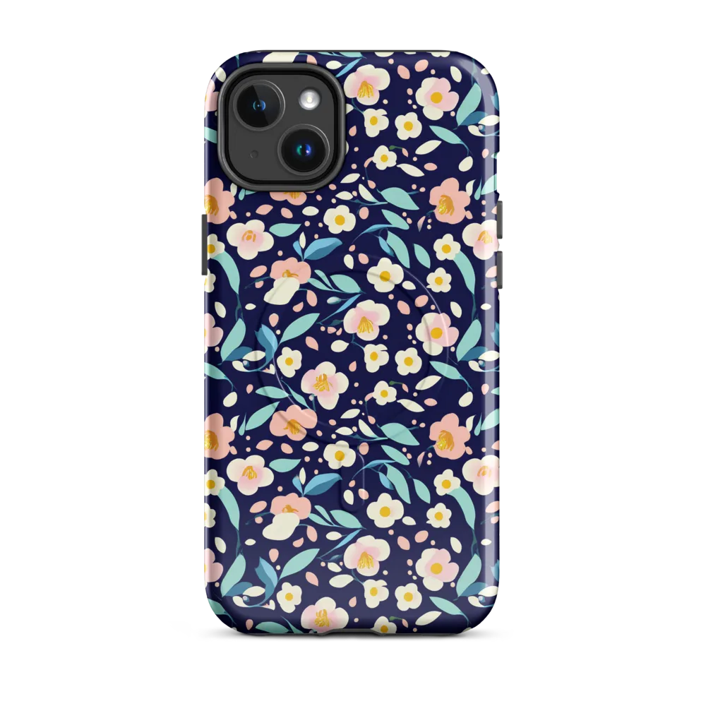 Midnight Camellia on MagSafe Tough Case for iPhone® — Front