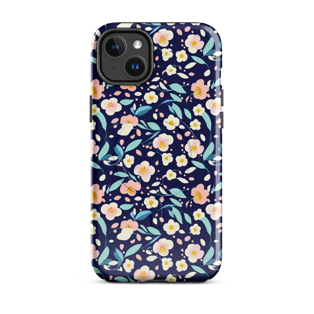 Midnight Camellia on MagSafe Tough Case for iPhone® — Front