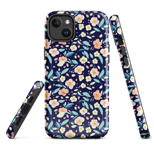 Midnight Camellia on a MagSafe Tough Case for iPhone®