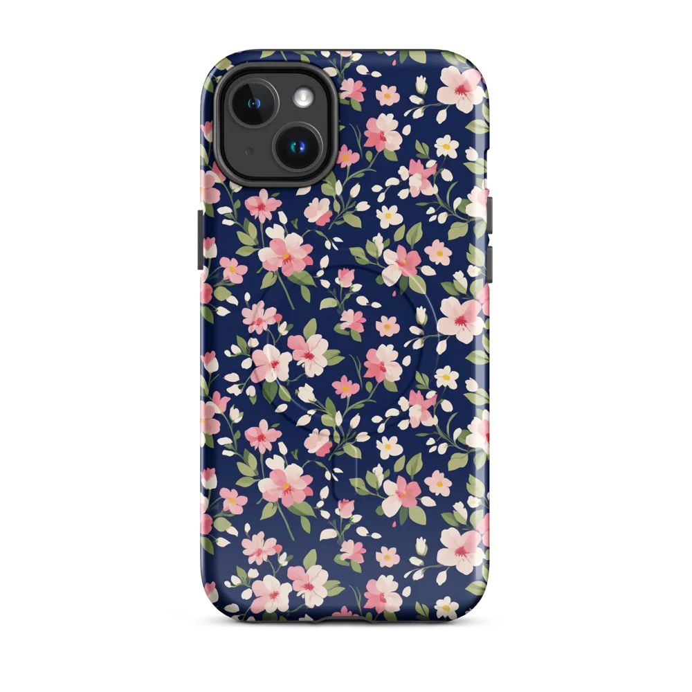 Midnight Blossom on MagSafe Tough Case for iPhone® — Front