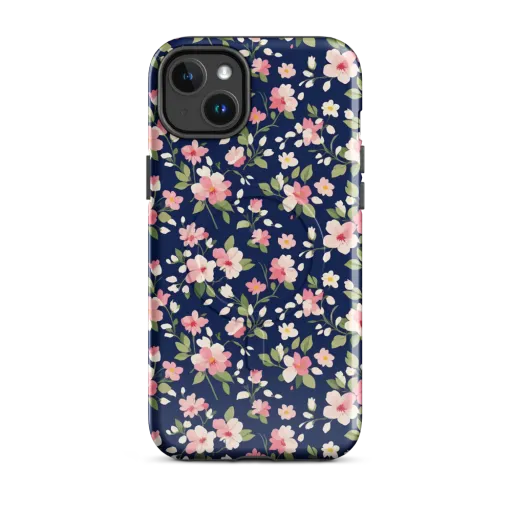 Midnight Blossom on a MagSafe Tough Case for iPhone®
