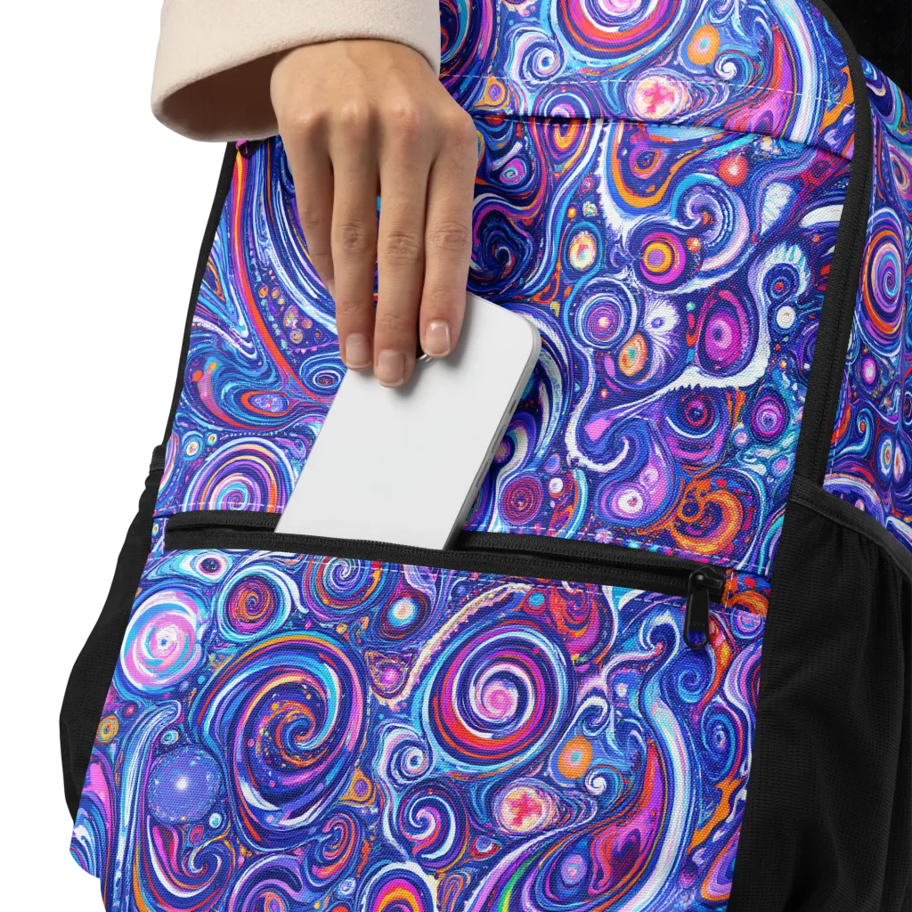 Cosmic Marbles on Utility Backpack — Product details
