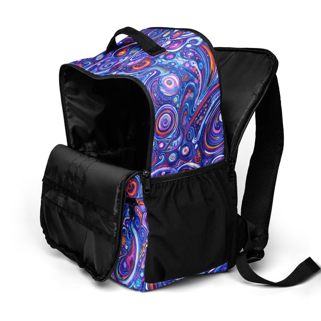 Cosmic Marbles on Utility Backpack — Product details 2