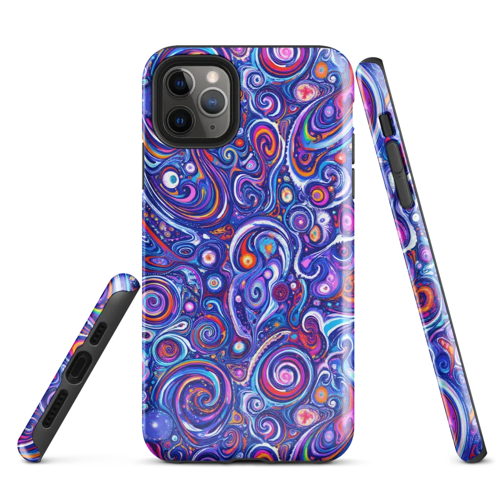 Cosmic Marbles on Tough Case for iPhone® — Front