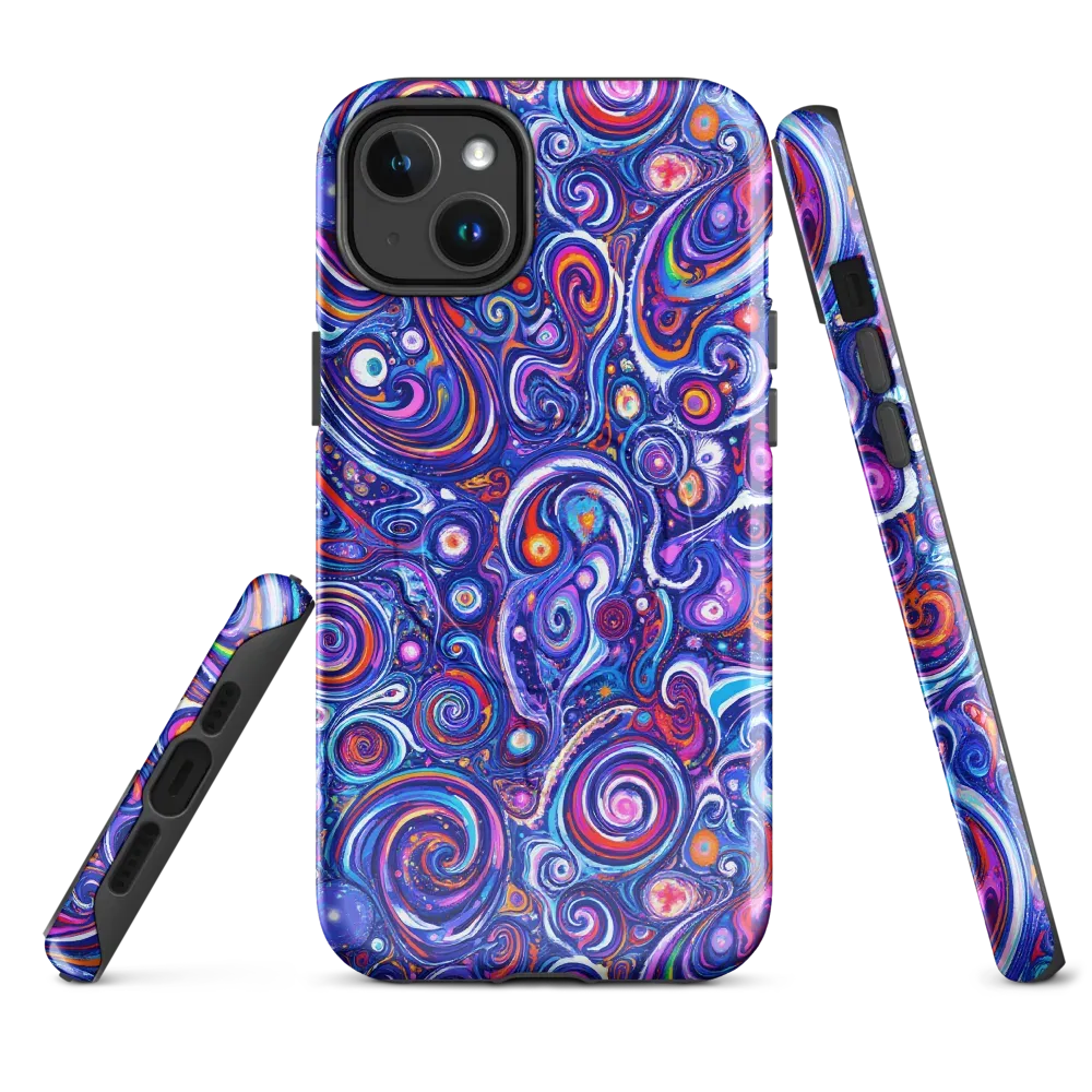 Cosmic Marbles on MagSafe Tough Case for iPhone® — Front