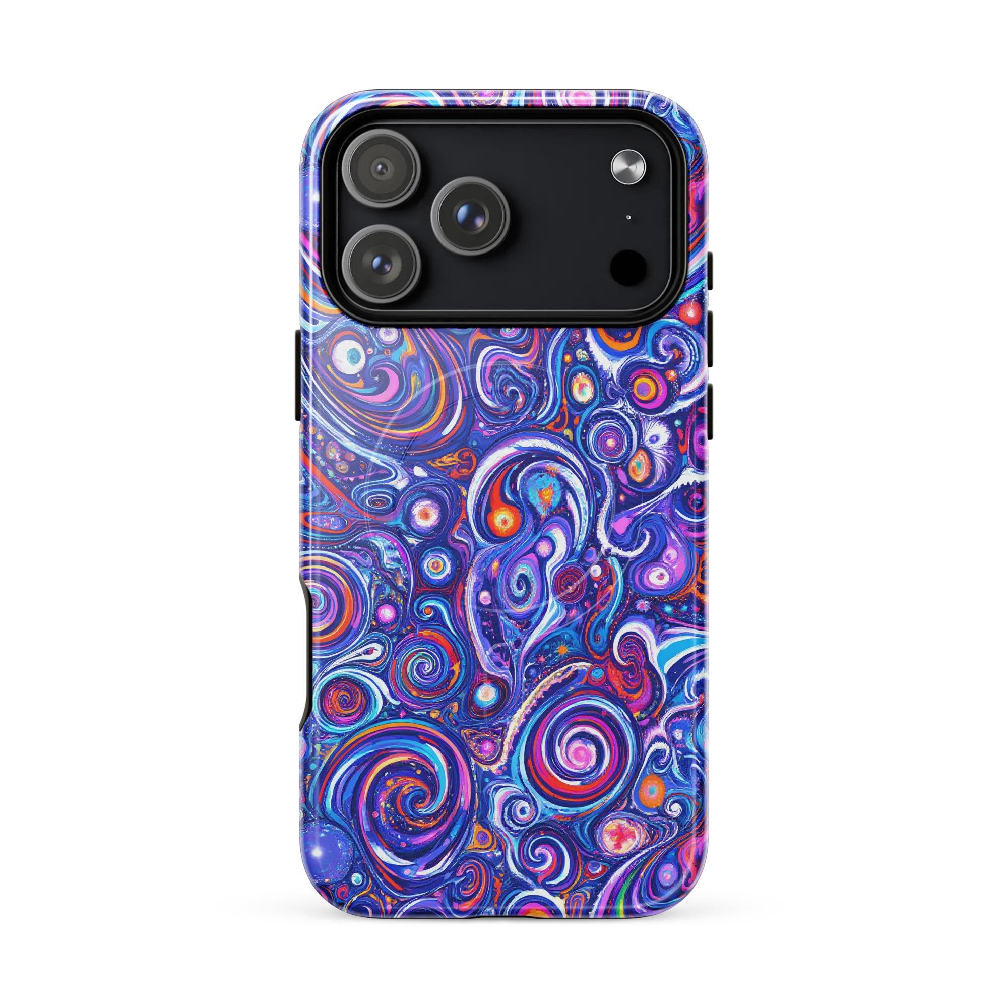 Cosmic Marbles on MagSafe Tough Case for iPhone® — Front